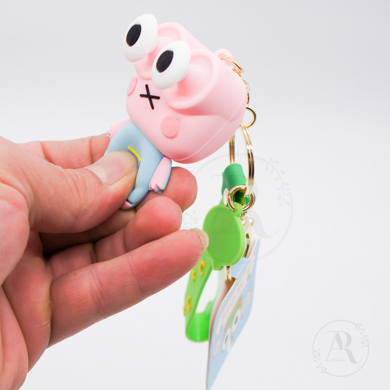 جاکلیدی رامیلا طرح قورباغه مدل Blink eyes جاکلیدی رامیلا طرح قورباغه مدل Blink eyes