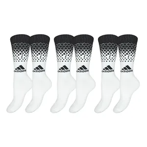 جوراب ورزشی ساق بلند زنانه مدل کش انگلیسی کد 1908 بسته سه عددی