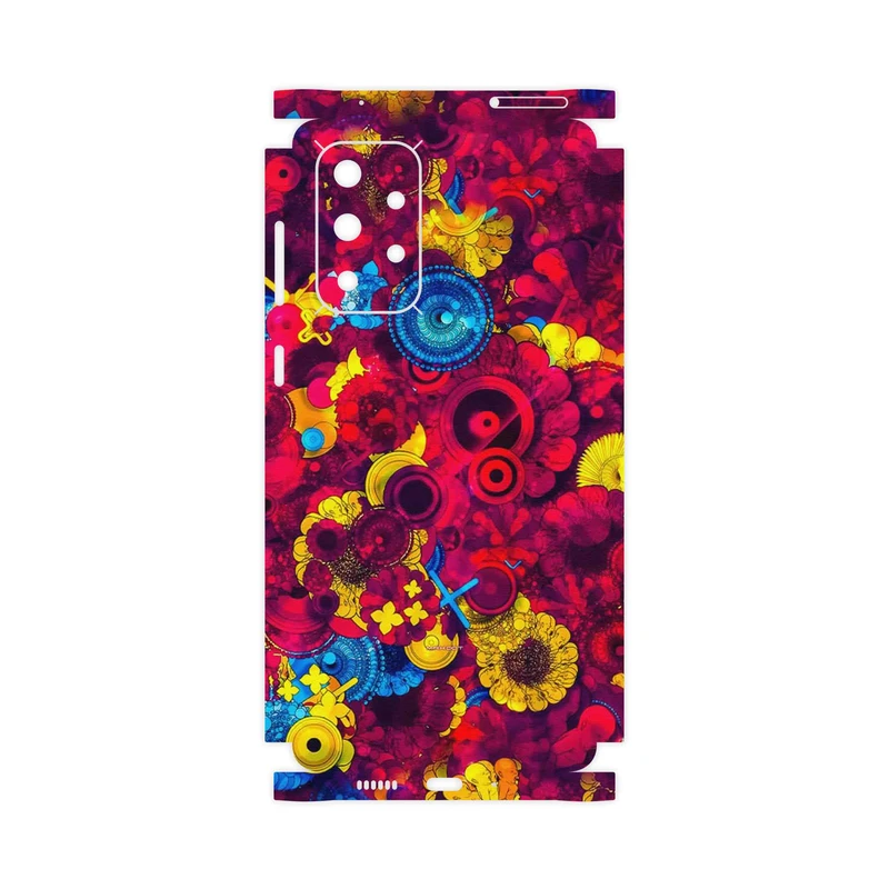 برچسب پوششی ماهوت مدل Vector Flower Garden Digital Art-FullSkin مناسب برای گوشی موبایل سامسونگ Galaxy A73 5G