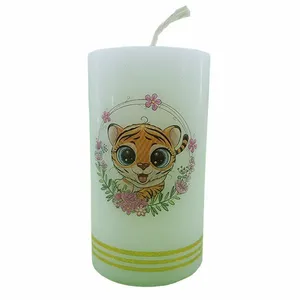 شمع مدل عید نوروز طرح ببر کوچولو f