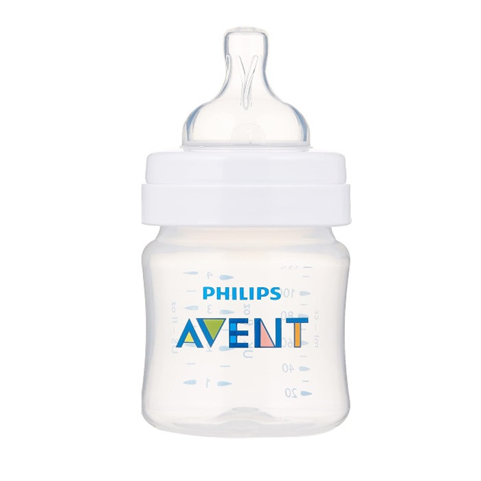 شیشه شیر نچرال فیلیپس اونت مدل anti-colic ظرفیت 125 میلی لیتر