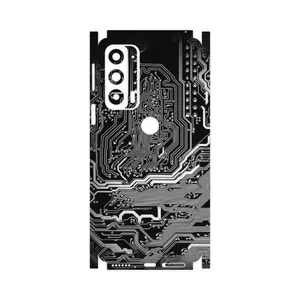 MAHOOT Black_Printed_Circuit_Board-FullSkin Cover Sticker for Motorola Edge 20
