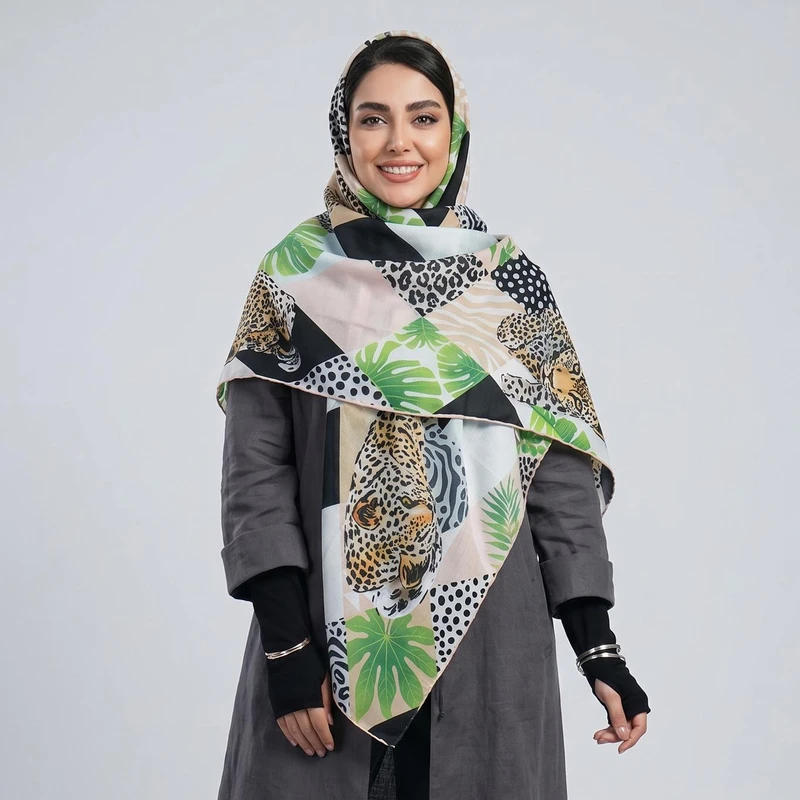 روسری زنانه مدل نخی چهارفصل کد 1546