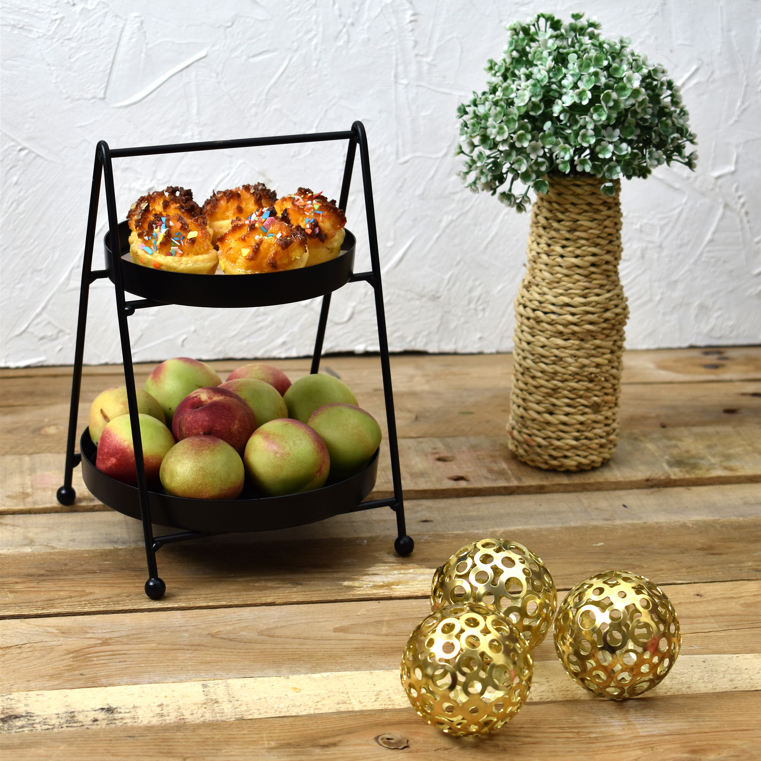 استند پذیرایی مدل تاب دو طبقه فانتزی کد 1004