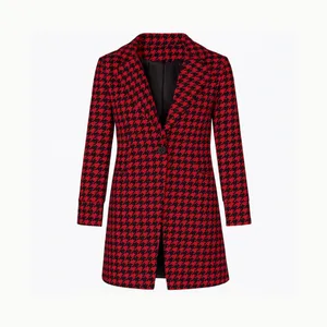 پالتو زنانه مدل Houndstooth