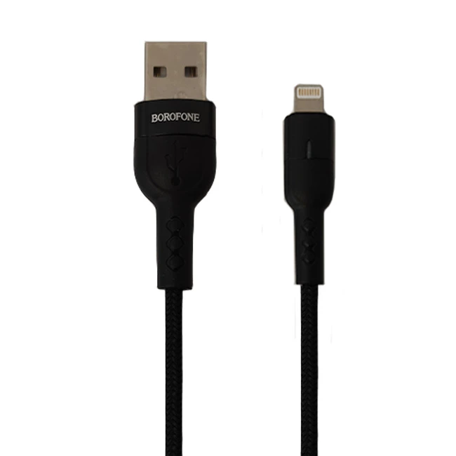 کابل تبدیل USB به لایتنینگ بروفون مدل BU17 طول 1.2 متر