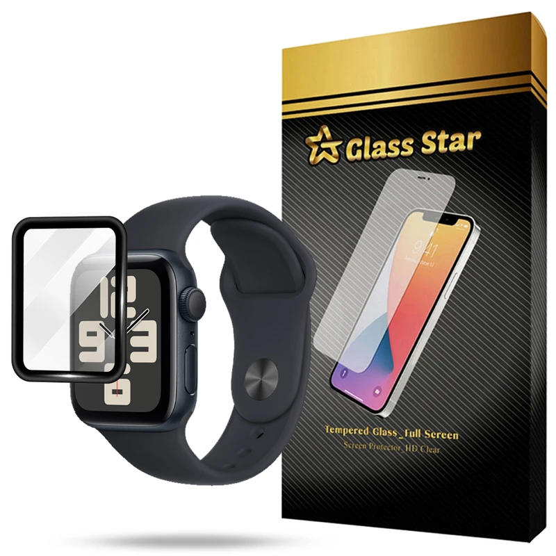 محافظ صفحه نمایش گلس استار مدل PMMG20 مناسب برای اپل واچ Watch Series 4 / Series 5 / Series 6 40 mm