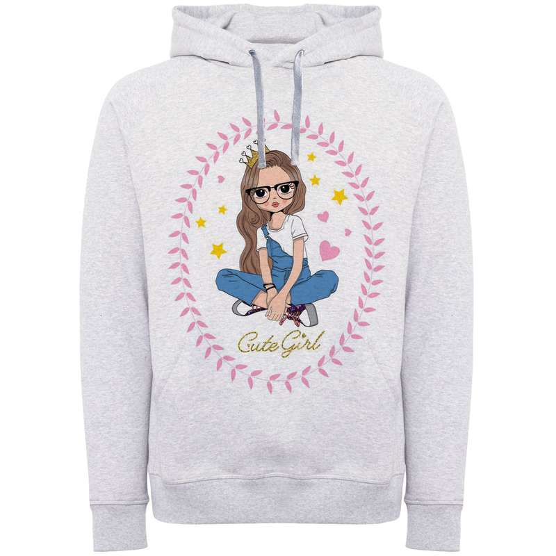 هودی زنانه مدل دخترعینکی A1