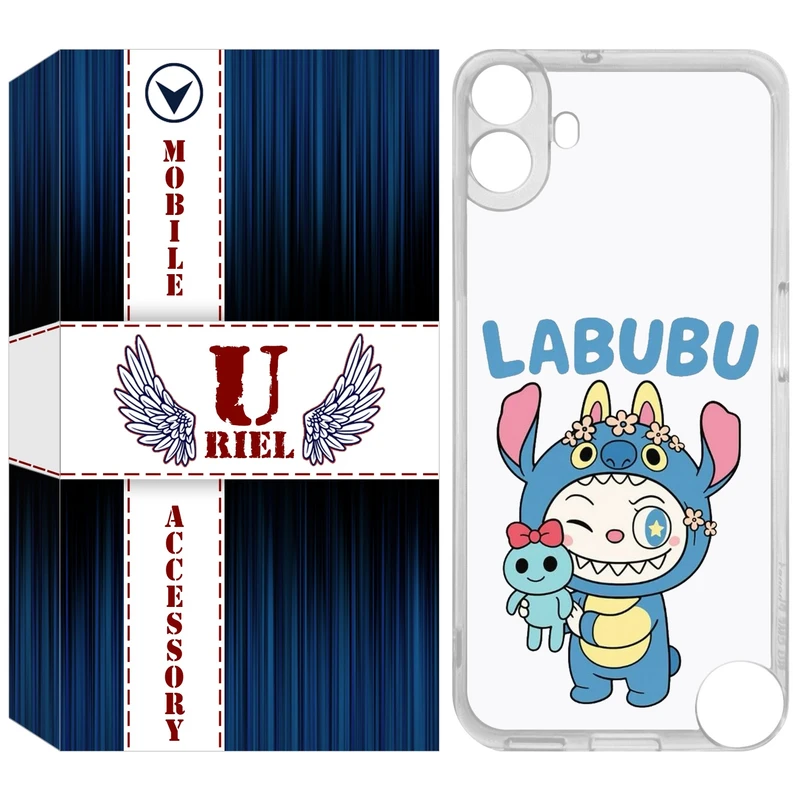 کاور یوریل مدل Clear کد 112 طرح لبوبو Labubu مناسب برای گوشی موبایل ناتینگ فون Nothing CMF Phone 1