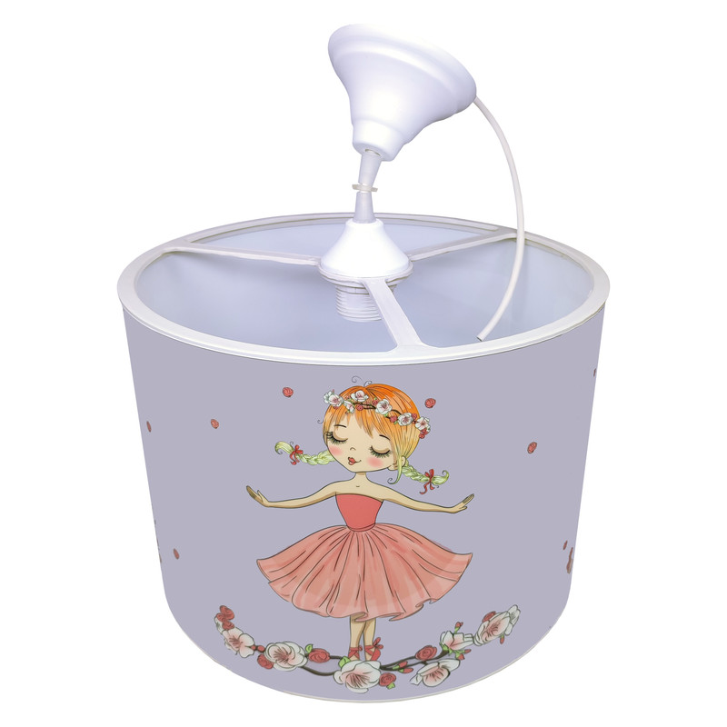 لوستر اتاق کودک مدل دختر و گل