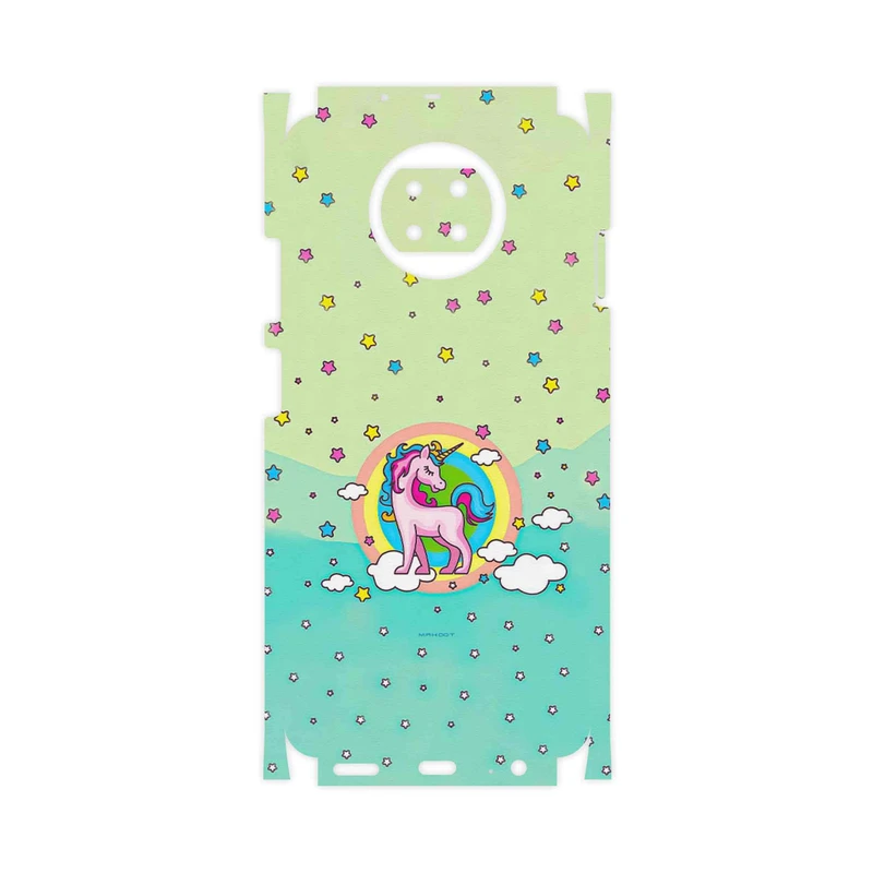 برچسب پوششی ماهوت مدل Rainbow unicorn adventure-FullSkin مناسب برای گوشی موبایل شیائومی Redmi Note 9T