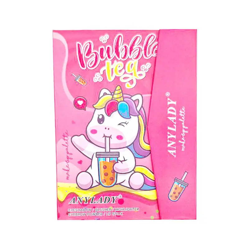 پالت آرایش صورت انی لیدی مدل یونیکورن نوشابه ای