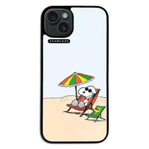 AKAM AMCWA15PLUS-SNOOPY5 Cover For Apple iPhone 15 Plus