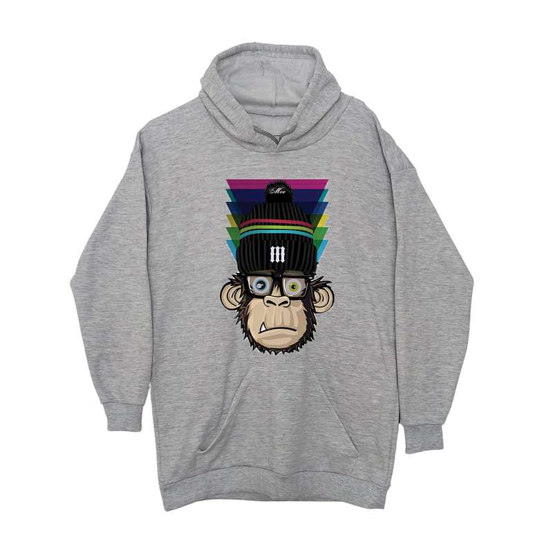 هودی پسرانه طرح میمون کد 119