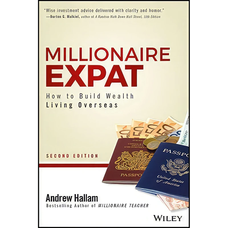 کتاب Millionaire Expat اثر Andrew Hallam انتشارات Wiley
