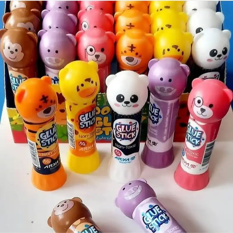 چسب ماتیکی آریا مدل عروسکی مجموعه 4 عددی