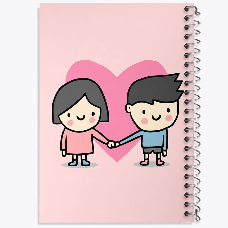 دفتر نت موسیقی 50 برگ خندالو مدل عاشقانه کد 27141