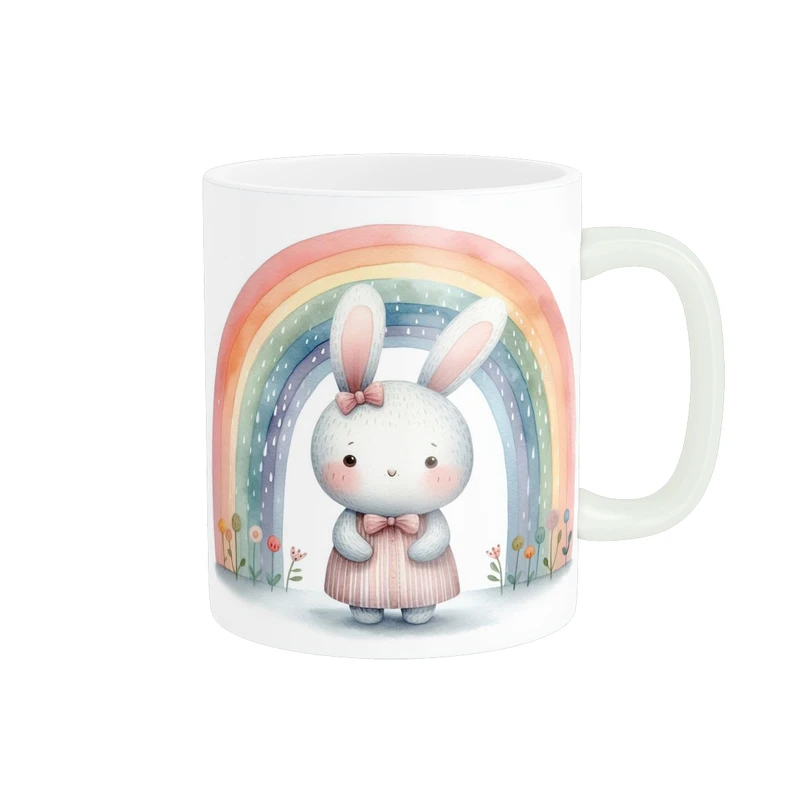 ماگ پاد آفرین طرح خرگوشی کد 3971