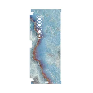 MAHOOT Blue_Ocean_Marble-FullSkin Cover Sticker for Samsung Galaxy Z Fold4