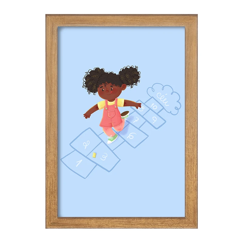 تابلو خندالو مدل دخترانه فانتزی کد 25751