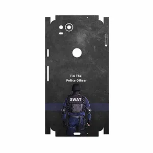 MAHOOT Police Officer-FullSkin Cover Sticker for Google Pixel 2