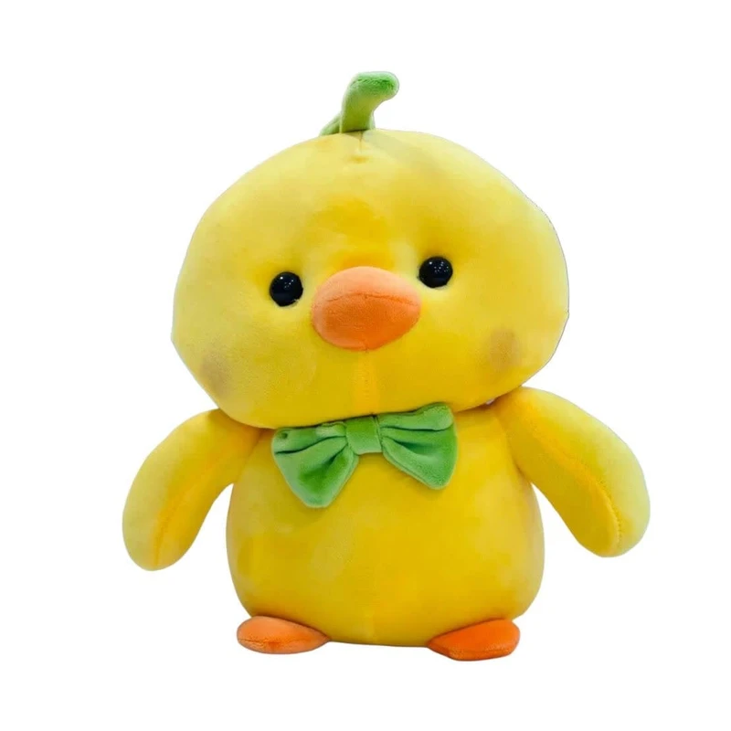 عروسک مدل پولیشی طرح جوجه پاپیونی کد 06 ارتفاع 25 سانتی متر