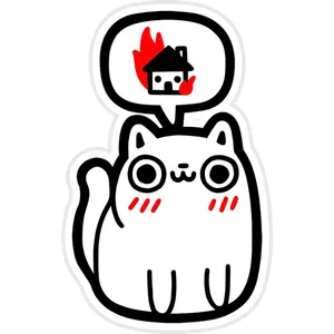 استیکر لپ تاپ طرح Dreaming Of Destruction Sticker کد ST553