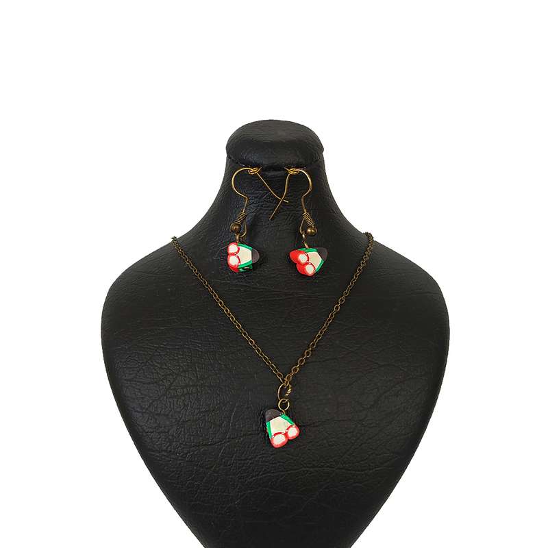 نیم ست دخترانه مدل آلبالو نیم ست دخترانه مدل آلبالو