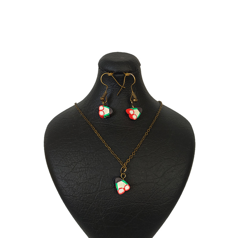 نیم ست دخترانه مدل آلبالو نیم ست دخترانه مدل آلبالو