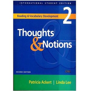 نقد و بررسی کتاب Thoughts And Notions 2 اثر Patricia Ackert And Linda Lee نشر ابداع توسط خریداران