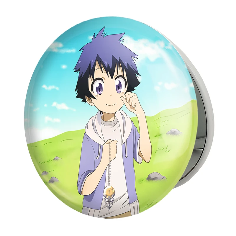 آینه جیبی خندالو طرح ایچیرو انیمه عشق دروغین مدل تاشو کد 17198 