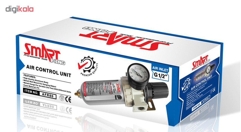 واحد کنترل فشار هوا تک رطوبت گیر تک اسمارت مدل AFR80