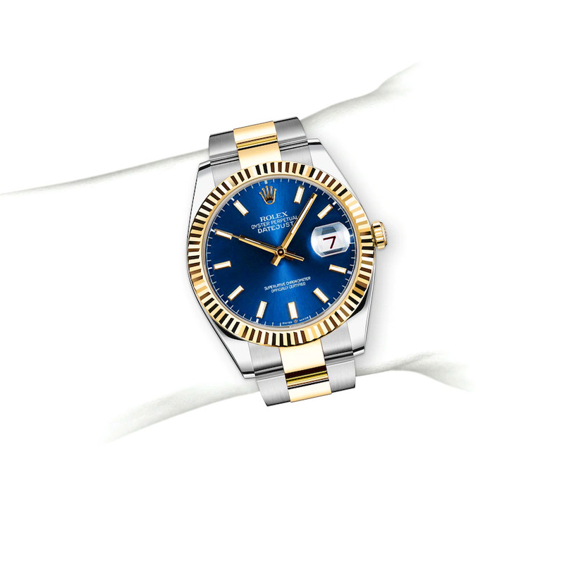 ساعت مچی عقربه‌ای مردانه مدل دیت جاست موتور آرام گرد کد ab1