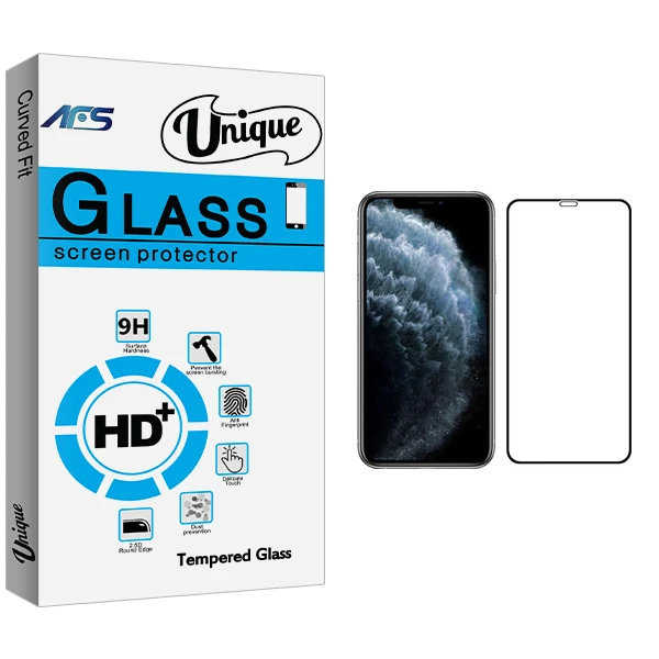محافظ صفحه نمایش ای اف اس مدل Unique Glass مناسب برای گوشی موبایل اپل iPhone 11 Pro