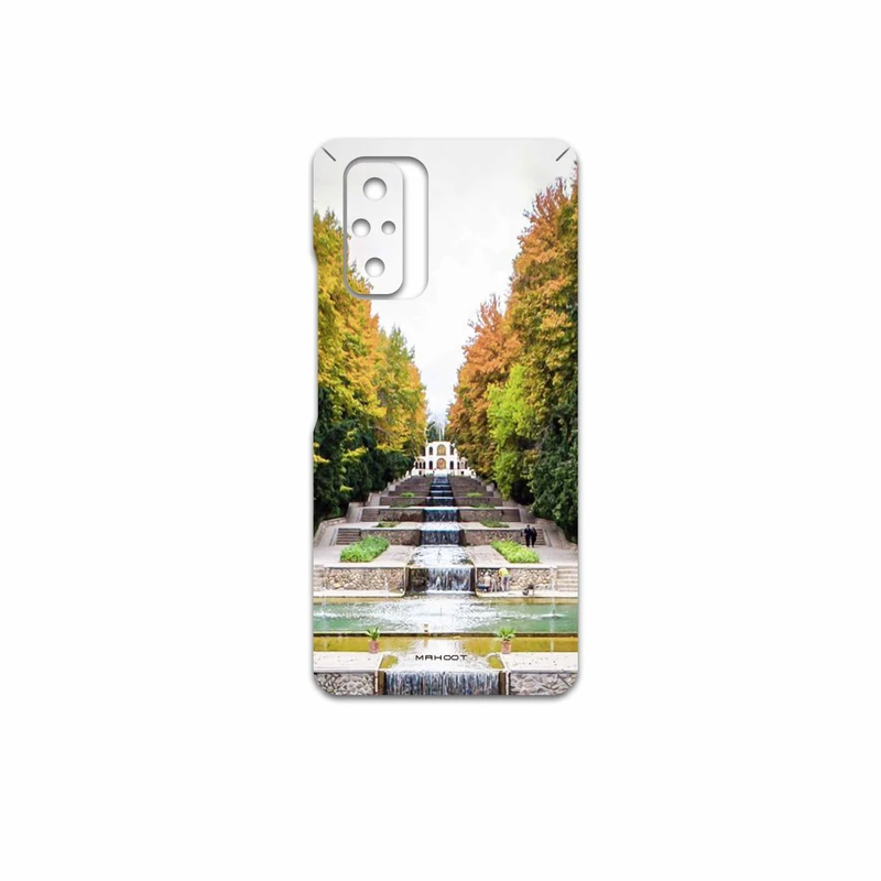 برچسب پوششی ماهوت مدل SHAHZADEH-Garden مناسب برای گوشی موبایل شیائومی Redmi Note 10 Pro