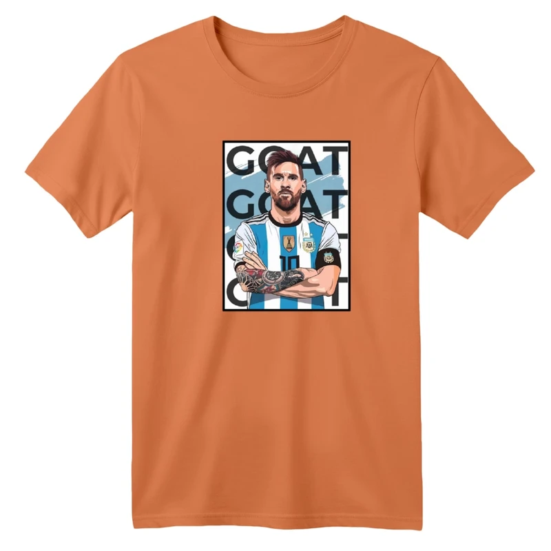 تی‌شرت آستین کوتاه لانگ بچگانه مدل مسی