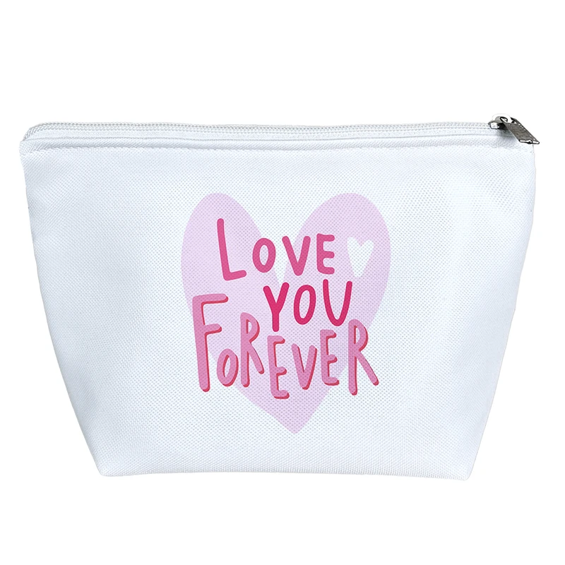 کیف لوازم آرایش دخترانه خندالو مدل Love You Forever کد 8284
