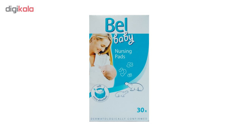پد سینه بل مدل Soft01 بسته 30 عددی