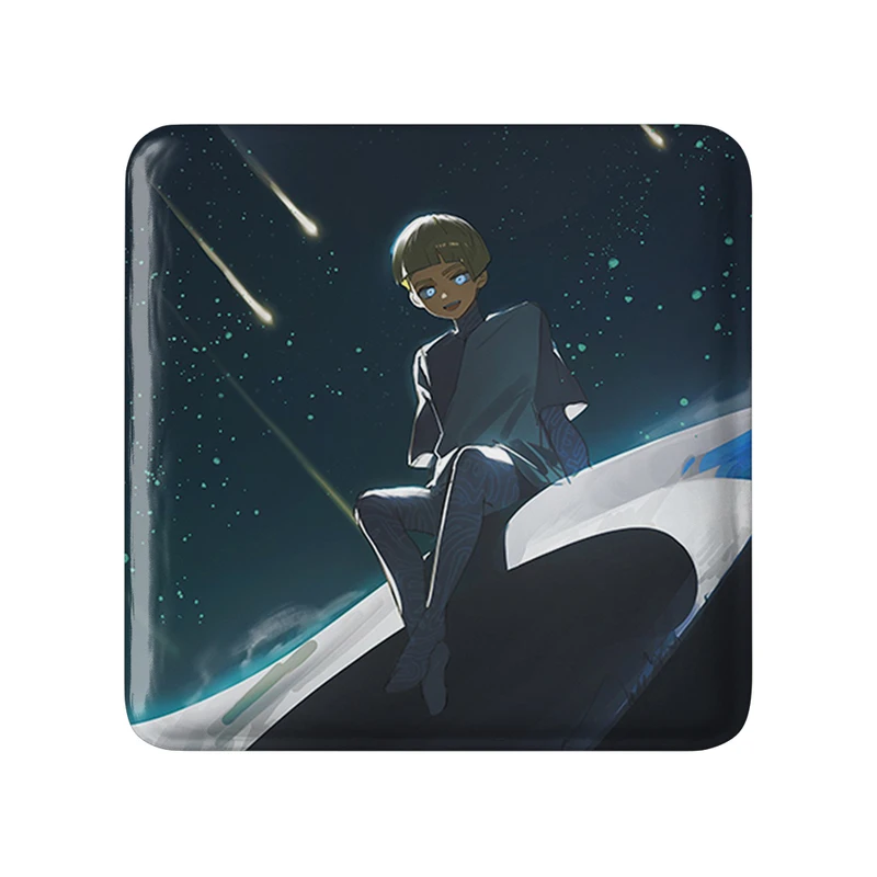 پیکسل خندالو طرح میلینز انیمه تریگان (Trigun) مدل مربعی کد 36259