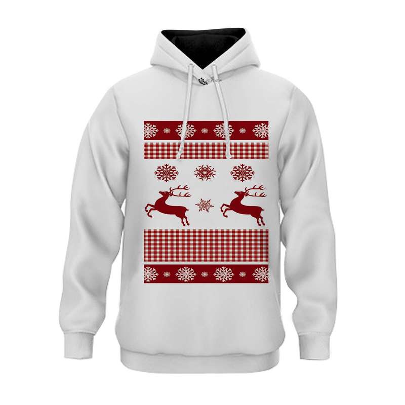 هودی زنانه مدل گوزن