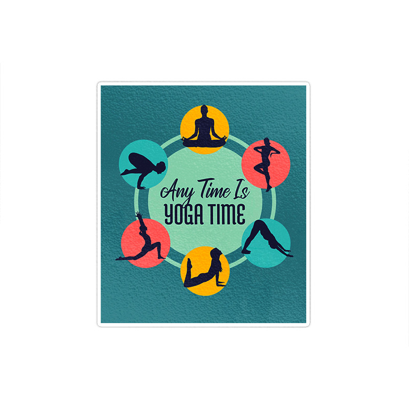 استیکر تزئینی موبایل و تبلت ماسا دیزاین مدل stkv0194 طرح یوگا