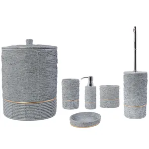 ست سرویس بهداشتی 6 پارچه مدل آوین کد PJ-152