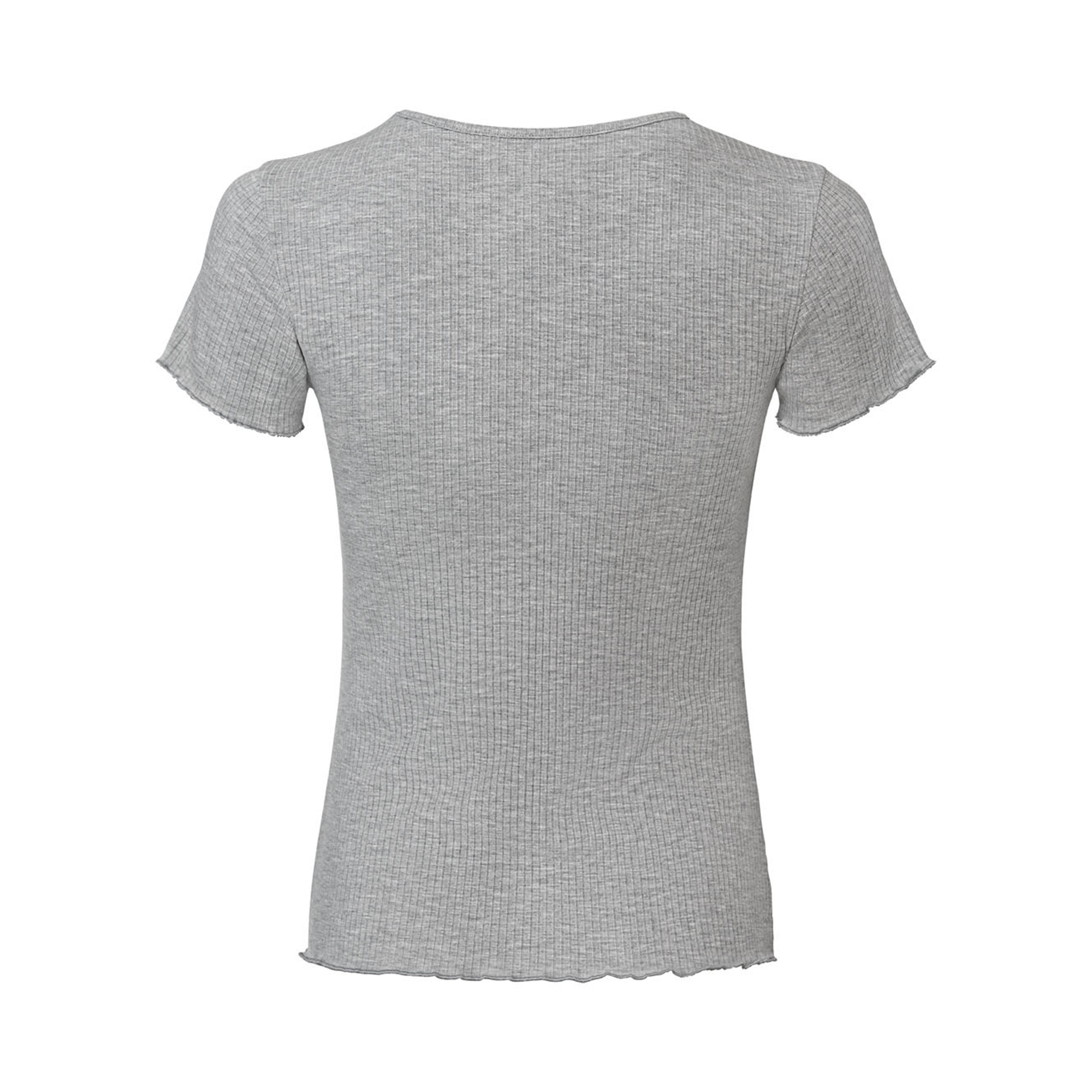 تی شرت آستین کوتاه زنانه اسمارا مدل کبریتی رنگ طوسی -  - 2