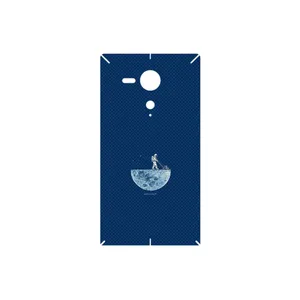 MAHOOT Minimal Gardener Astronaut Cover Sticker for Sony Xperia SP