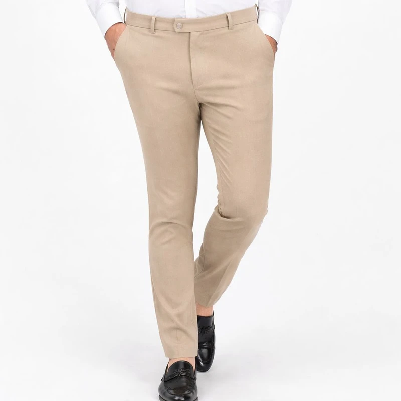 شلوار پارچه‌ای فیت معمولی (regular fit) مردانه مدل جگوار