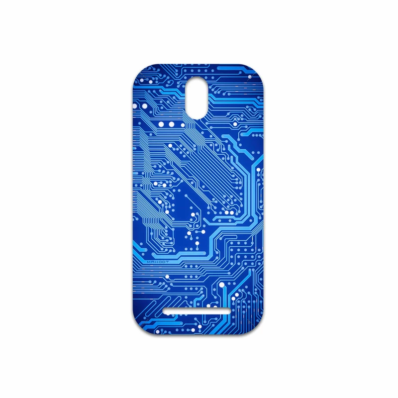 برچسب پوششی ماهوت مدل Blue Printed Circuit Board مناسب برای گوشی موبایل اچ تی سی Desire 500