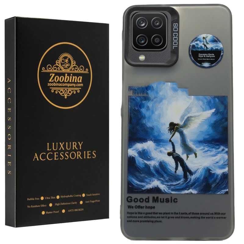کاور زوبینا مدل Wamor مناسب برای گوشی موبایل سامسونگ Galaxy A12 / M12