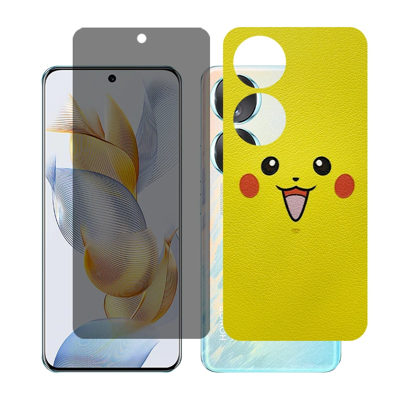 محافظ صفحه نمایش حریم شخصی گلس مدل Together مناسب برای گوشی موبایل آنر 70 به همراه برچسب پوششی