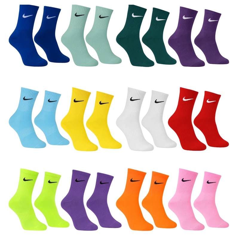 جوراب ورزشی ساق کوتاه زنانه مدل NK12 بسته 12 عددی