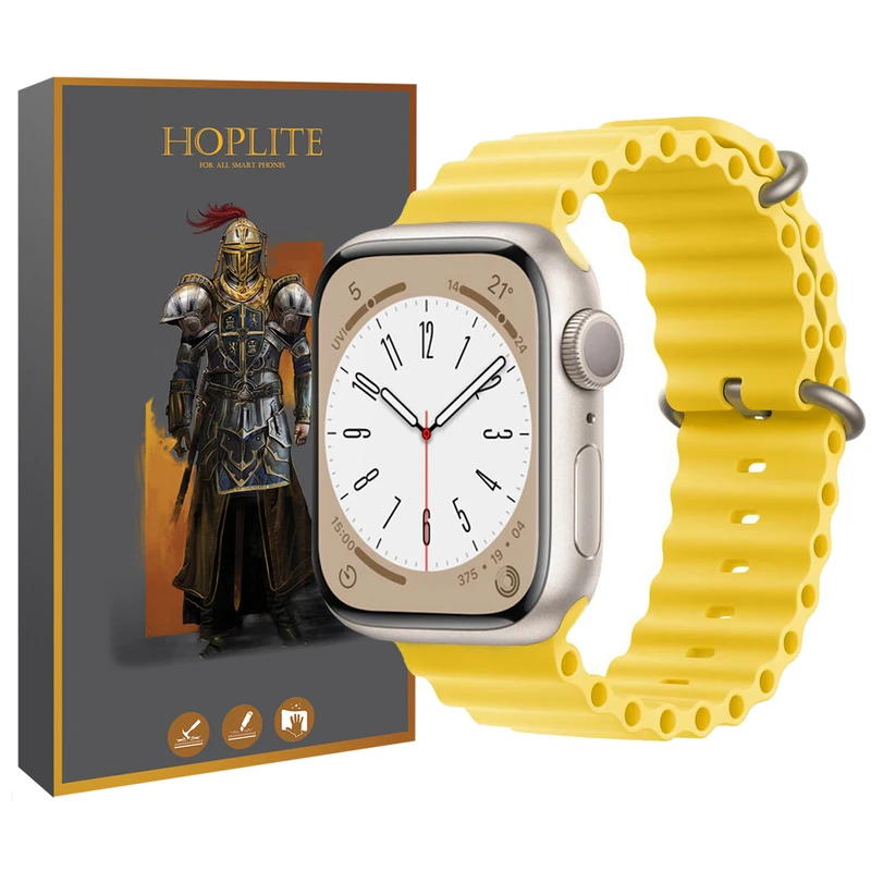 بند هاپلایت مدل Ocean مناسب برای اپل واچ Series 5 44 میلی متری